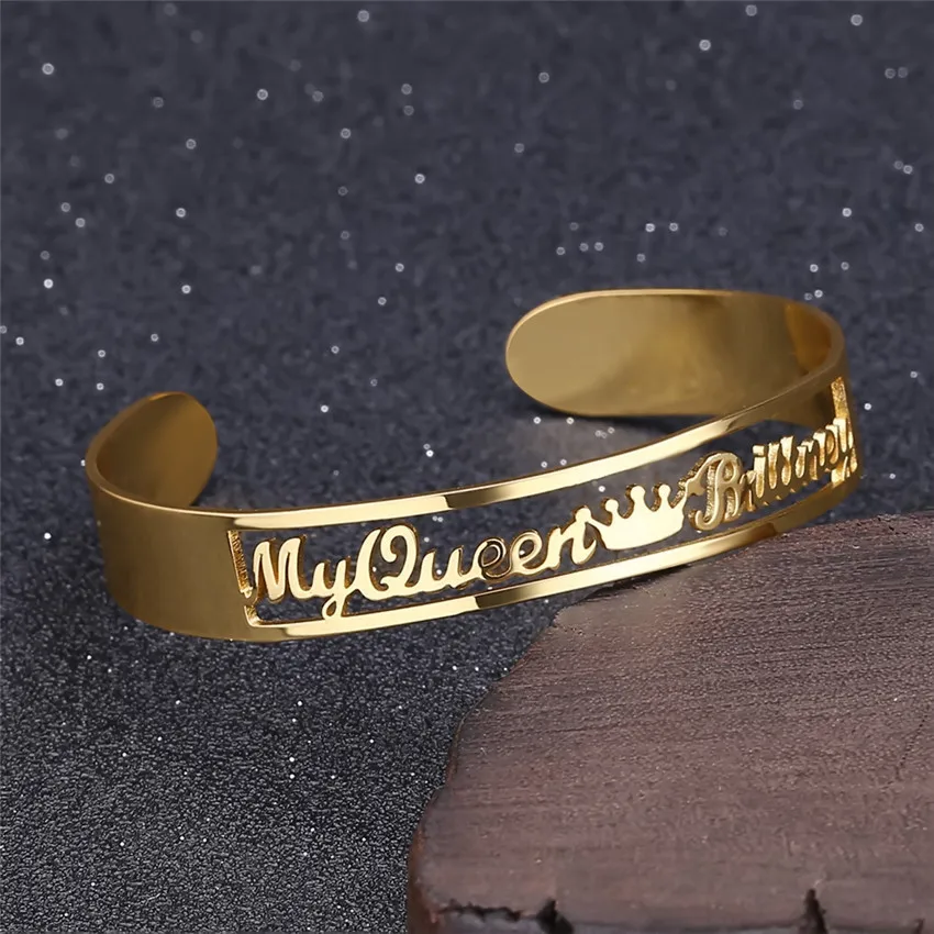 

Personalized Bracelet Women Stainless Steel Bracelet Customized Bracelets Bracelet With Name Personalized Jewelry Custom Gifts