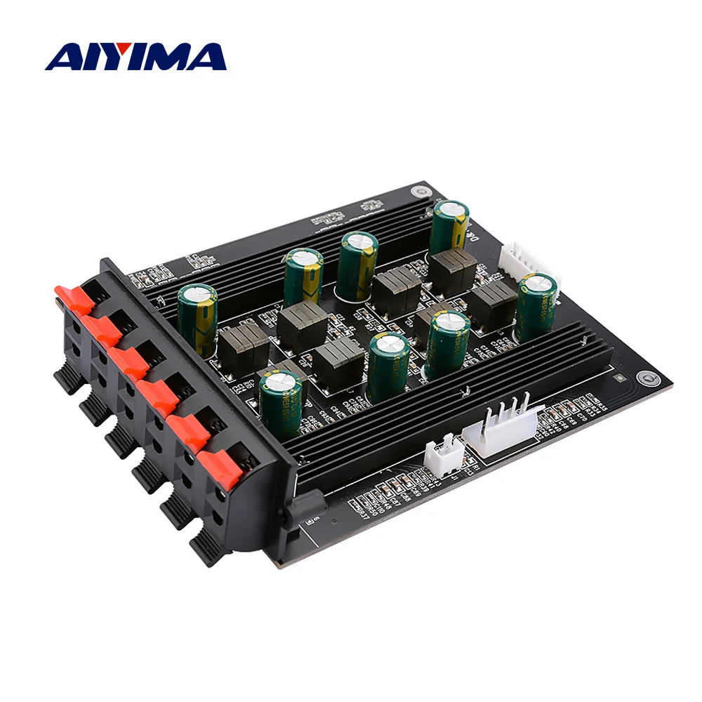 Цифровой усилитель AIYIMA 5 1 звуковая плата 50Wx4 100Wx2 TPA3116 Hi Fi стерео колонка DIY для