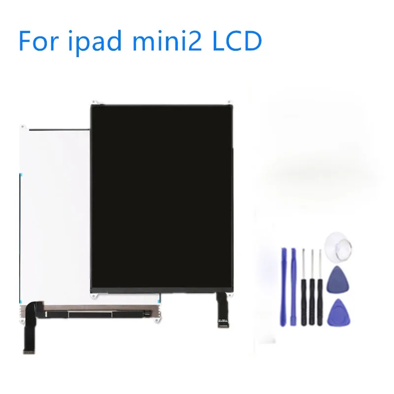 Протестированный экран для ipad mini A1432 A1454 A1455 ЖК-дисплей iPad Mini 2 A1489 A1490 A1491 бесплатные