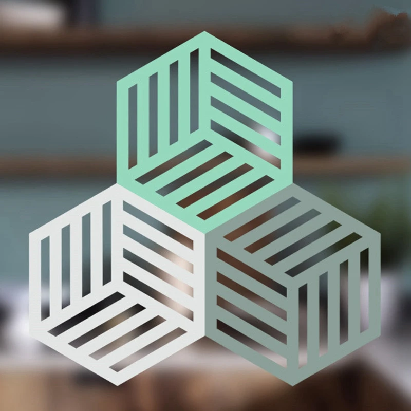 8 шт./компл. Кухня стол войлочный коврик подставка для кастрюль бытовой анти