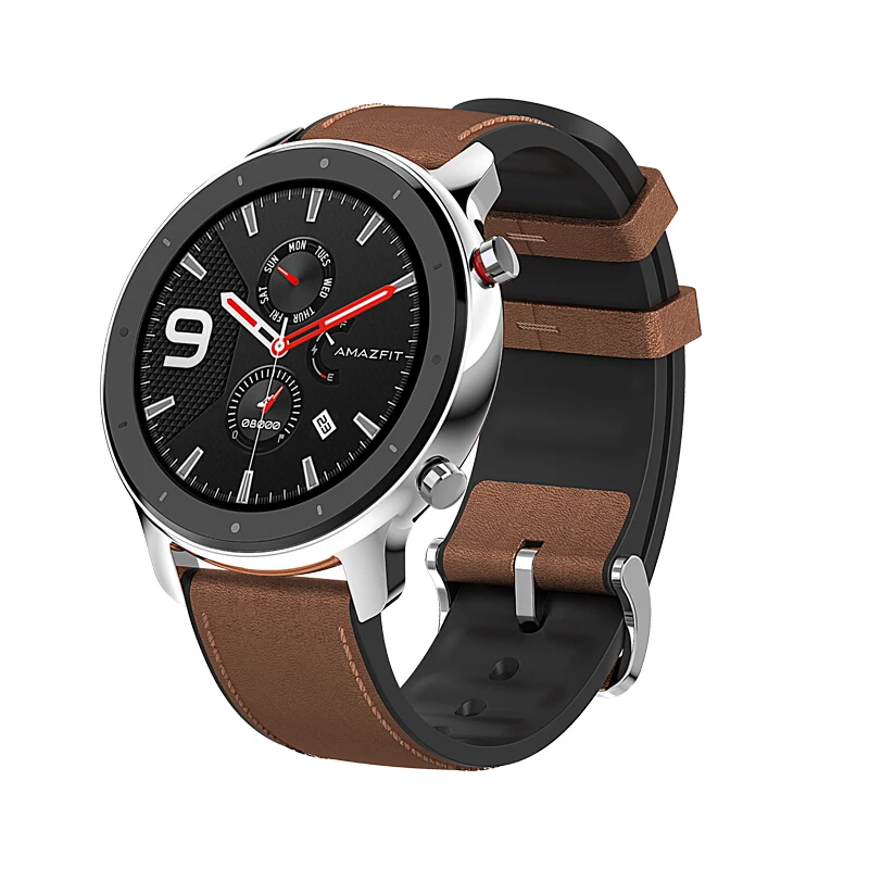AMAZFIT GTR умные часы 47 мм retina дисплей 5 АТМ Водонепроницаемость gps ГЛОНАСС Bluetooth