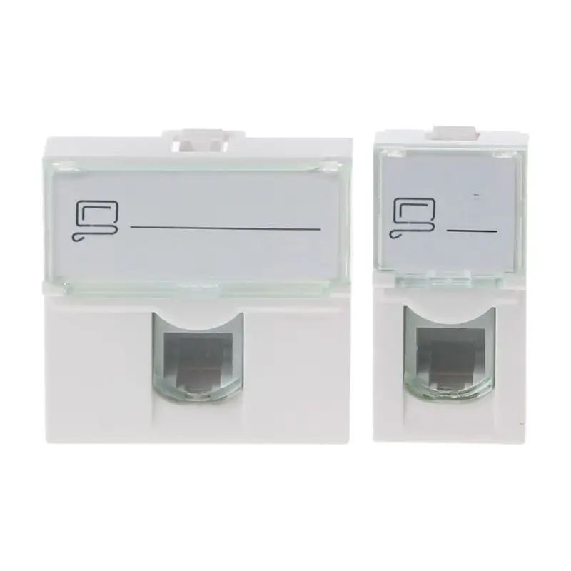 Информационный сетевой модуль CAT6 разъем RJ45 8P8C переходник Keystone Jack стандартная