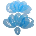 1 шт., многоразовый трафарет под глаза для рисования татуировок