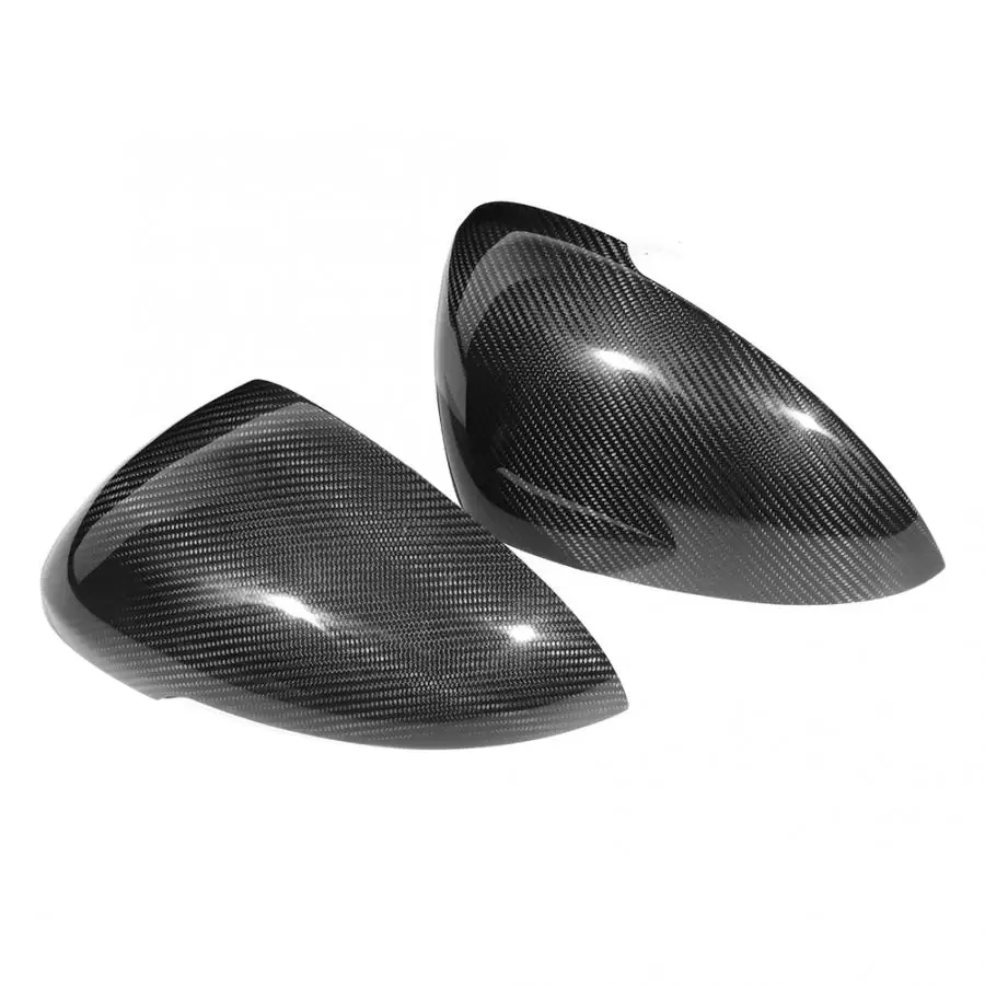 Чехол для зеркала заднего вида из углеродного волокна подходит Porsche Macan 2014 2015 2016