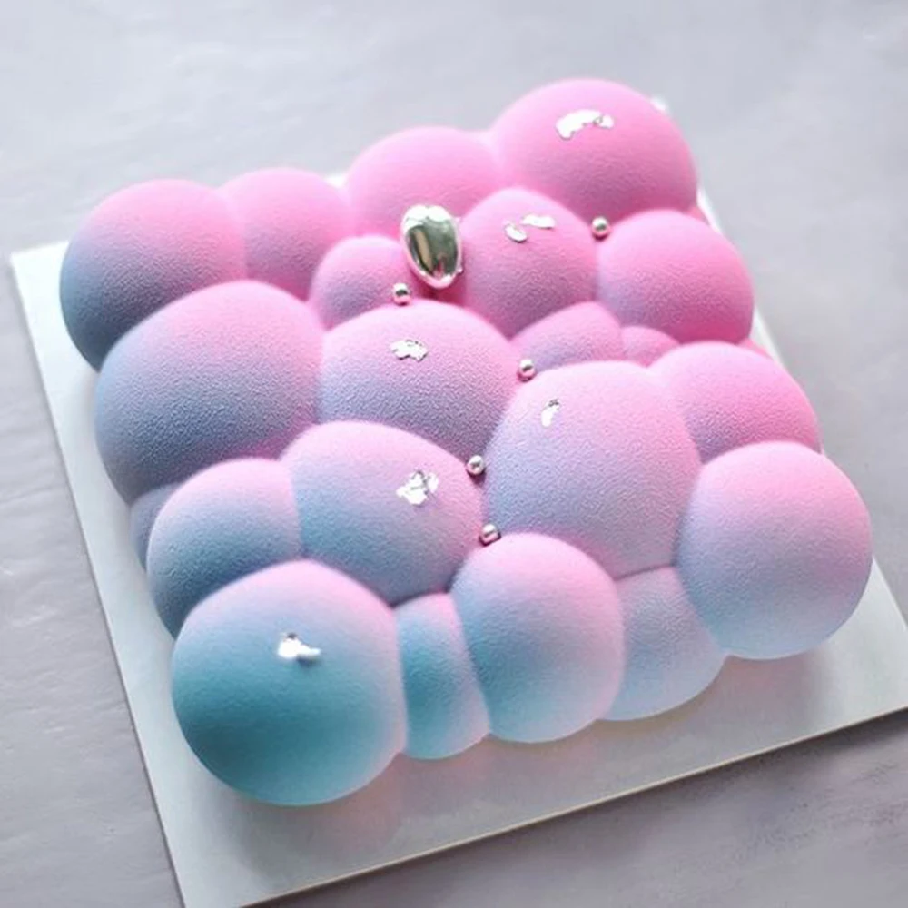 Irregular Cloud Shape SIlicone Mousse Cake Mold 3D Decorating Baking Tools DIY Cookie Dessrt Pan Moulds | Дом и сад