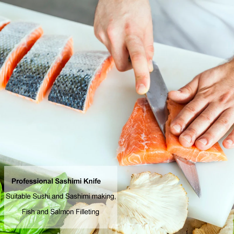 Японские суши нож Деба для кухни немецкие ножи из нержавеющей стали 1 4116 Yanagiba