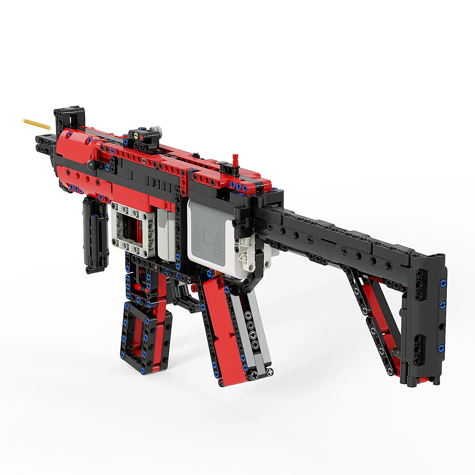 Конструктор Moc Motor Power MP5 29369 пистолет пулемет военная модель военные строительные