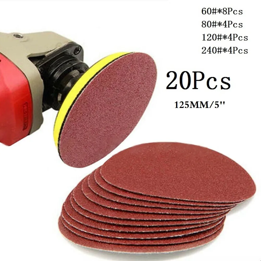 

Mix Sandpaper Mixed Pack Sand Sheets Sanding Disc Sanding Discs 20piece