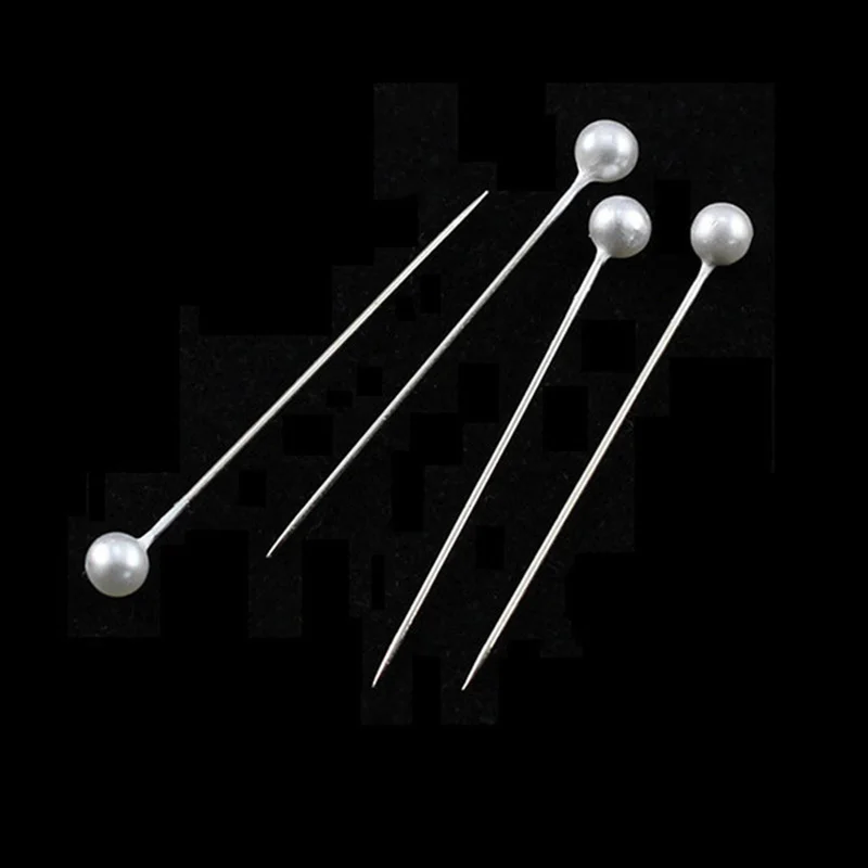 100 шт./корт. 36 мм круглая жемчужная головка | Дом и сад