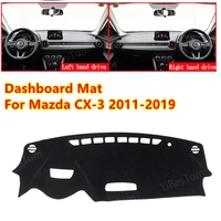 for mazda cx 3 cx3 cx 3 2015 2016 2019 anti slip car dashboard cover mat sun shade pad instrument panel carpets accessories