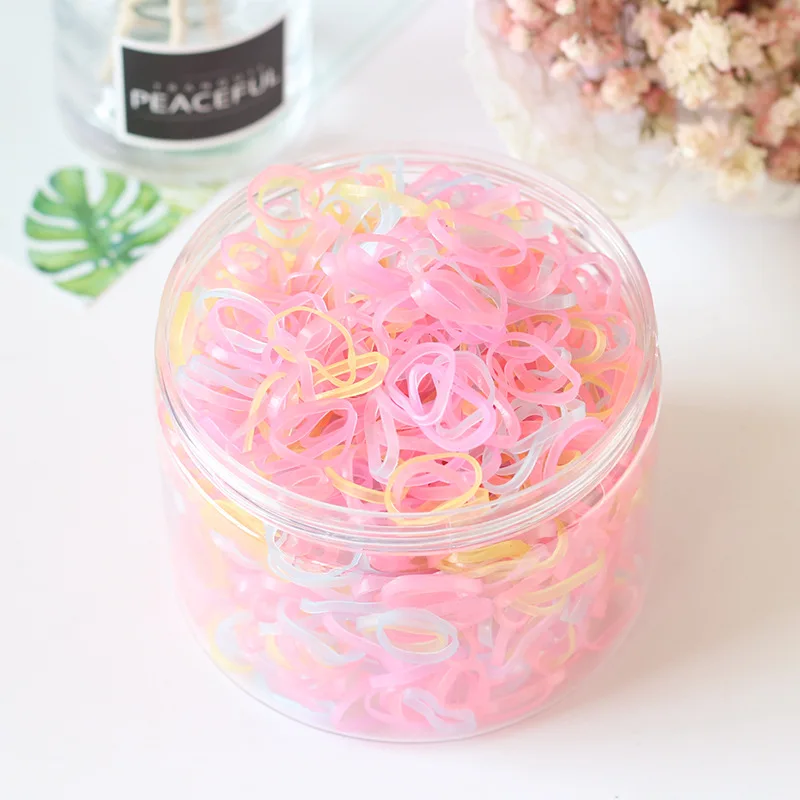 Взрывчатые аксессуары для волос маленьких девочек с резинкой однократно ПРОСТАЯ