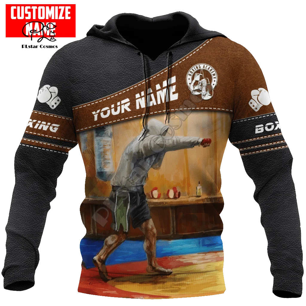 NewFashion Cosplay Sports Boxing Fighting Champion Sportswear Tracksuit 3DPrint Men/Women Funny Autumn Casual Jacket Hoodies B-9