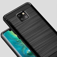 huawei mate 20 pro case carbon fiber cover full protection phone case for huawei mate20 pro mate 20 lite cover shockproof bumper