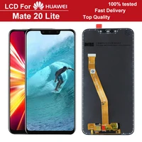 100 tested original 6 3 ips display with frame replacement for huawei mate 20 lite lcd touch screen digitizer assembly