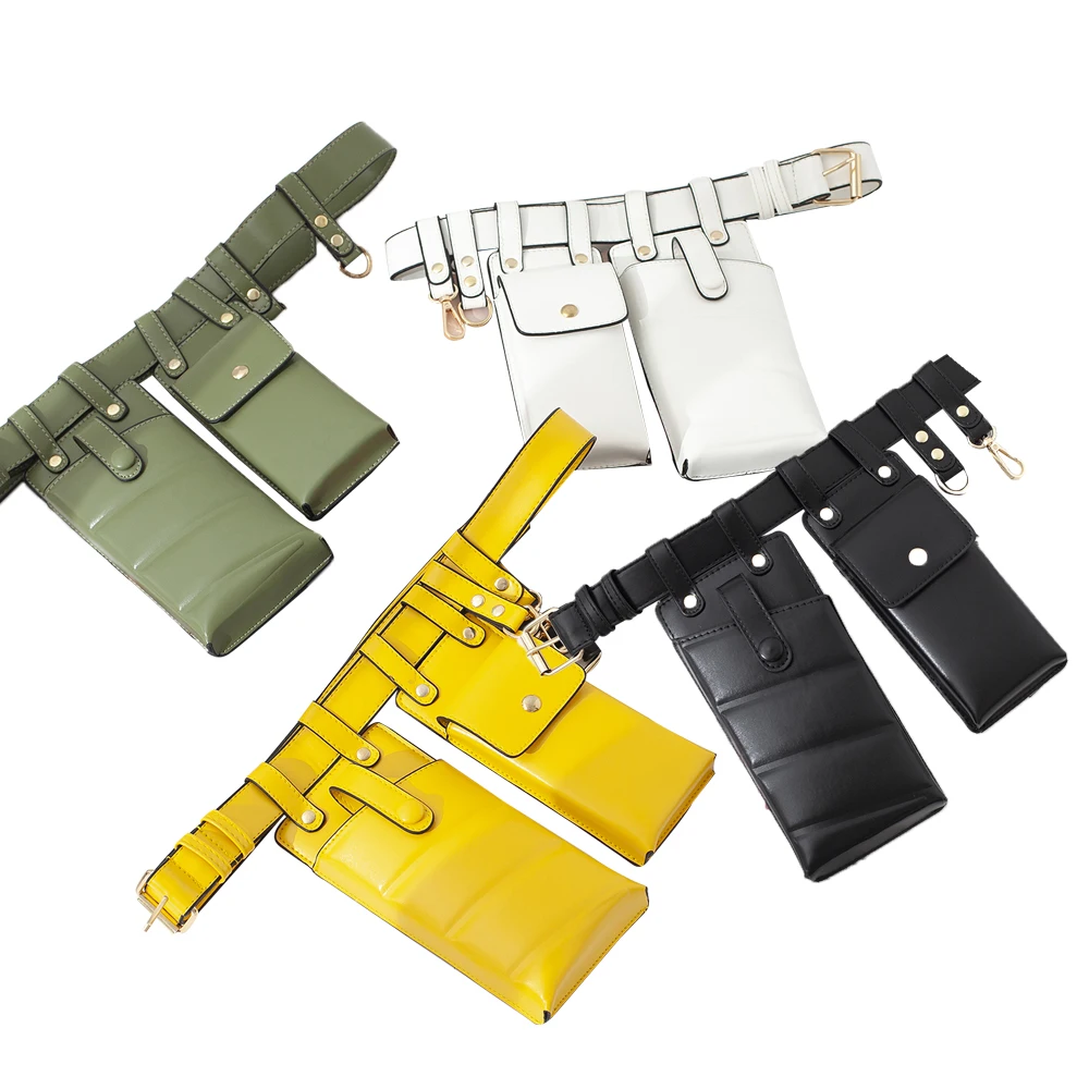 2019 Женская поясная сумка забавная из искусственной кожи регулируемый поясной