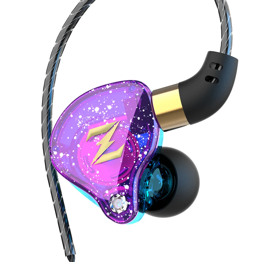 

Наушники-вкладыши Проводные QKZ ZEN с микрофоном, 3,5 мм