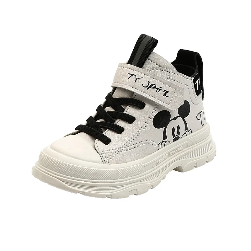 

Fashion children 1-5 years old casual sports shoes Disney autumn new style Korean cartoon boys and girls help baby Mickey