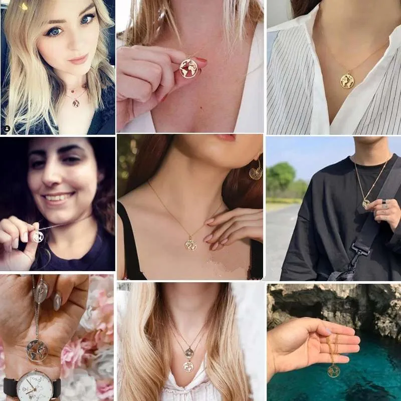 Золотая цепочка ожерелье с подвеской для женщин массивное ювелирное изделие