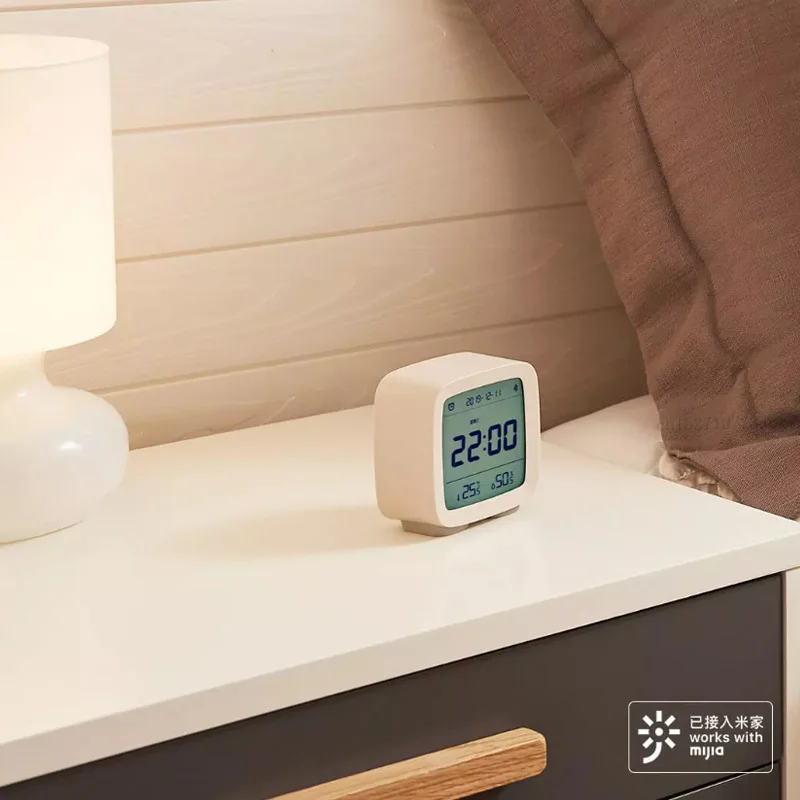 Датчик температуры и влажности Youpin Qingping Mijia Bluetooth светильник с ЖК дисплеем