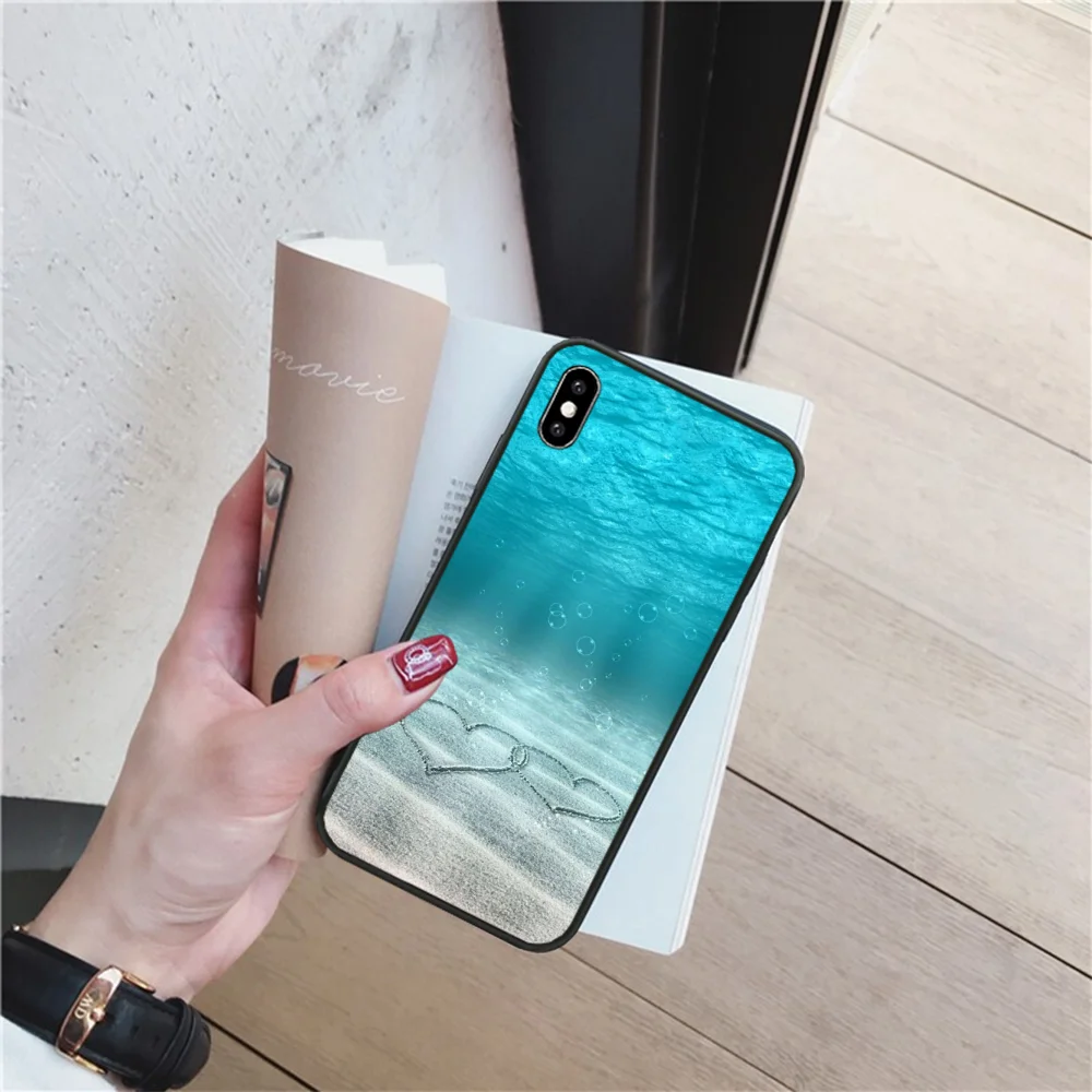 Reayou Beach seaside DIY Printing Phone Case cover Shell for iPhone 11 pro XS MAX 8 7 6 6S Plus X 5 5S SE XR | Мобильные телефоны и