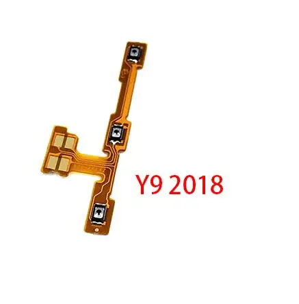 Y9 2018 10 шт./лот, включение/выключение питания, громкость ключ для боковой кнопки гибкого кабеля для huawei Y5 Y6 Y7 Pro Y9 Prime Запчасти для авто - Цвет: Y9 2018