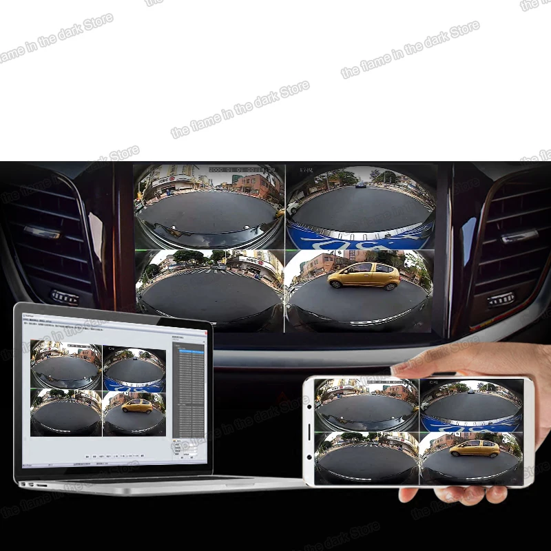 Автомобильный панорамный видеорегистратор Lsrtw2017 HD для Trumpchi Gs7 Gs8 2017 2018 2019 2020