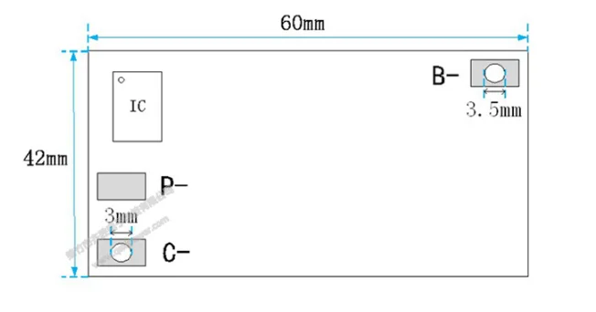 21V 100A 5S BMS Li Ion LMO Ternary литиевая батарея Защитная печатная плата|Интегральные схемы|
