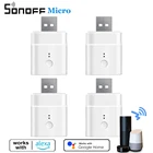 Itead Sonoff Micro 5V USB умный Wi-Fi адаптер переключатель беспроводной USB адаптер для автоматизации умного дома через eWeLink Alexa Google Home