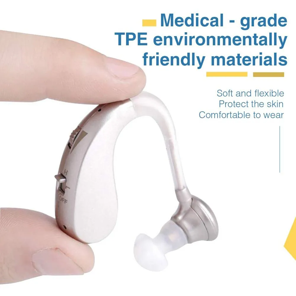 

Newest BTE Sound Amplifier Assist Device Rechargeable Digital Electric Hearing Aids Amplifier With Noise Reduction For Adults