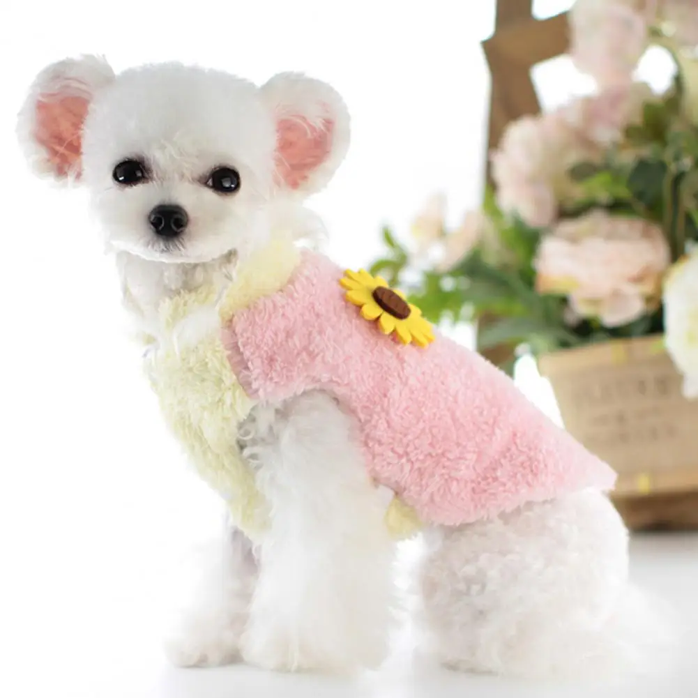 Удобная стильная куртка для маленьких девочек с радужным узором собак и кошек