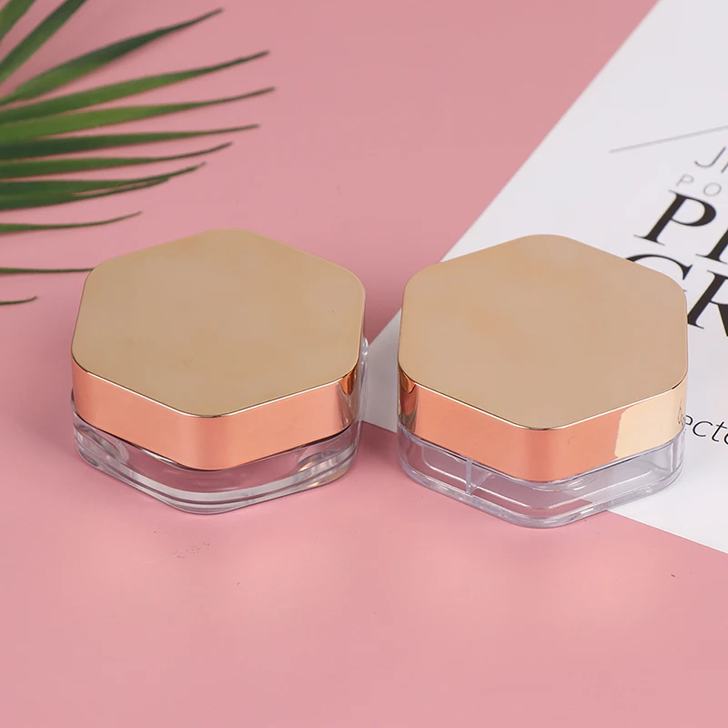 Портативный пластиковый контейнер для пудры 10 типов ручной Пустой свободный