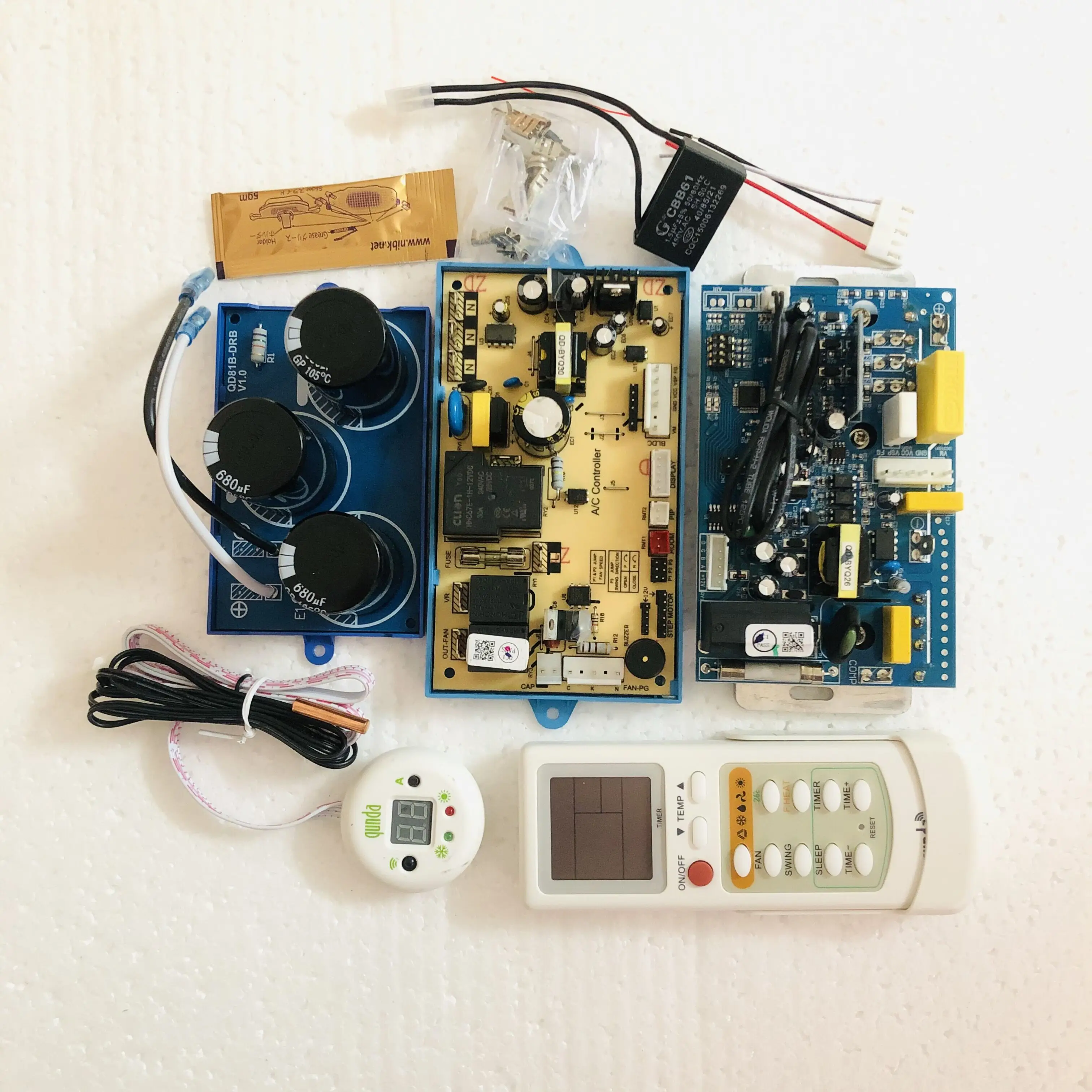 New Universal DC Inverter control system for split air conditioner QD82U+ Drive strong DC compressor/outdoor/indoor DC fan motor