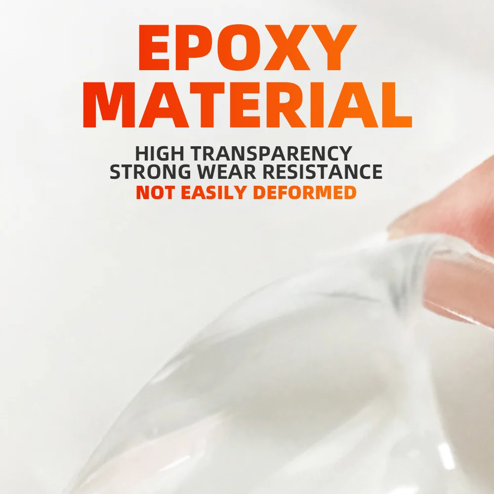 Прозрачная эпоксидная Силиконовая Защитная пленка для уголков двери автомобиля