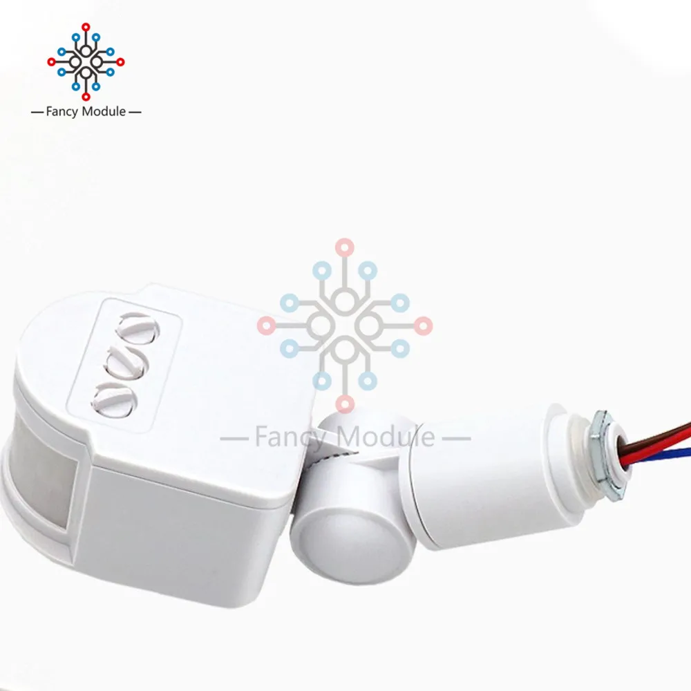 Автоматический Инфракрасный датчик движения 180 градусов переключатель детектор