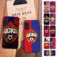 pfc cska moscow phone case for huawei honor 10 i 8x c 5a 20 9 10 30 lite pro voew 10 20 v30