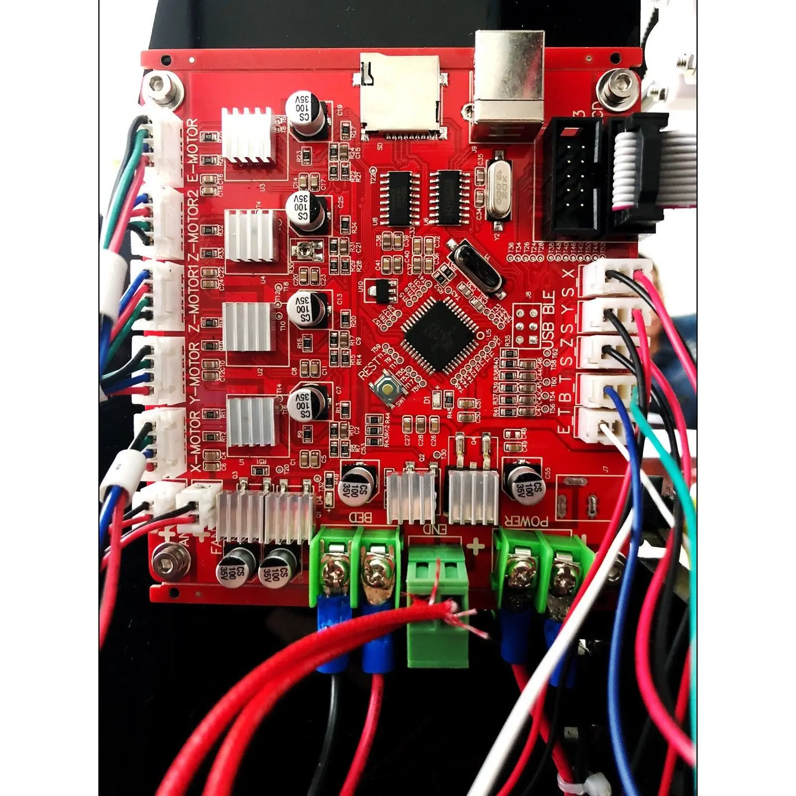3D принтер CTC A8 DIY высокоточный настольный набор для самостоятельной сборки ЖК