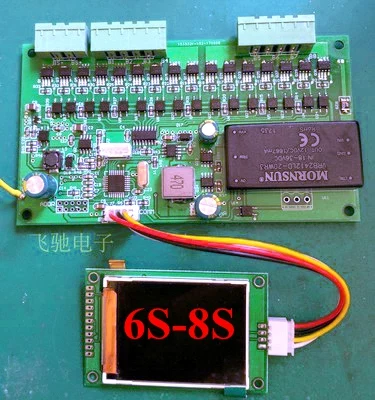 4S до 16 лет активной балансировки Li-ion 3 7 v LiFePO4 2 LTO 4 Батарея энергии передаточная