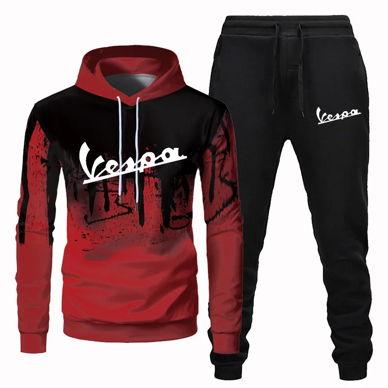 

2021 New Men's Hoodie Set Autumn and Winter Feature Hot Sale Hip Hop DeWalt Sweatshirt Fashion Men's Sweatshirt with Pants Track