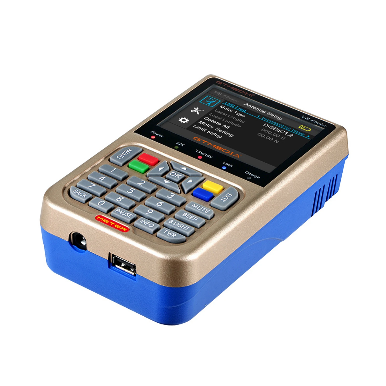 

2021 new Arrival 1080P V8 Finder HD DVB-S2 Digital Satellite Finder High Definition Sat Finder DVB S2 Satellite Meter Satfinder