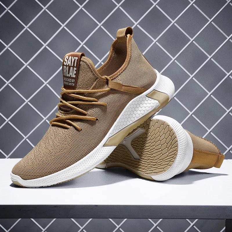 2020 Новая мужская обувь дышащие мужские кроссовки Zapatillas Hombre Flyknit Высокое качество