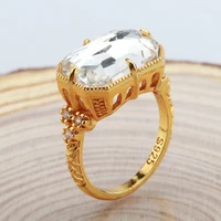 mengyi kpop hot selling retro square zircon silvery screw ring for women bride wedding party jewelry anniversary gift 92 5 bague