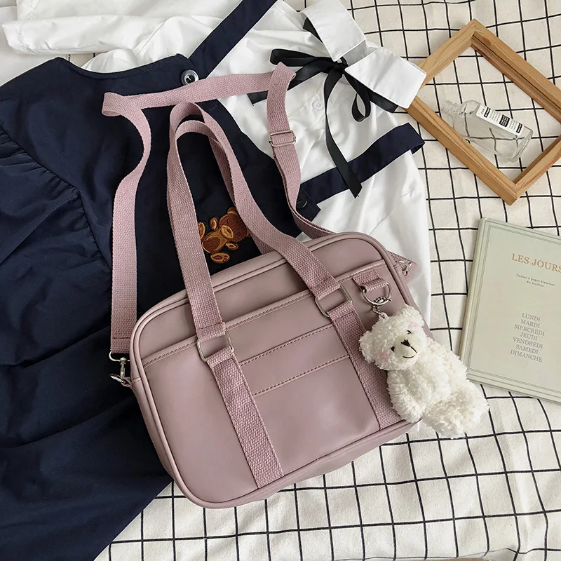 

Woman Bags Shoulder Messenger Pu Portable Casual Bag Girl Female Bag Cross Body Bag For Women 2020 Tote Bags For Women