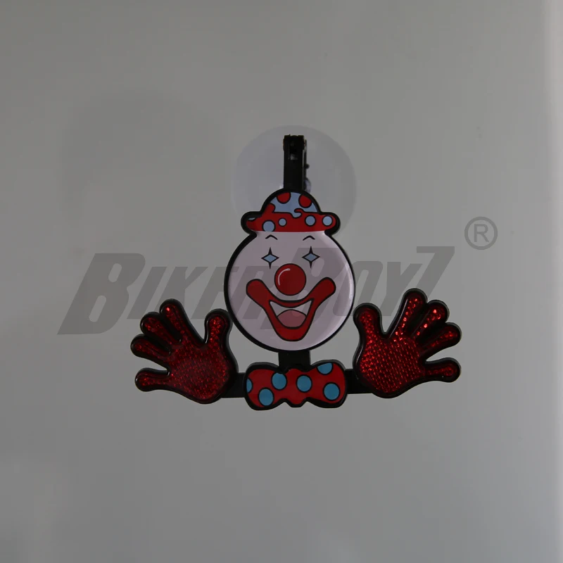 Пластиковый отражатель с клоуном Светоотражающая наклейка защитный знак для