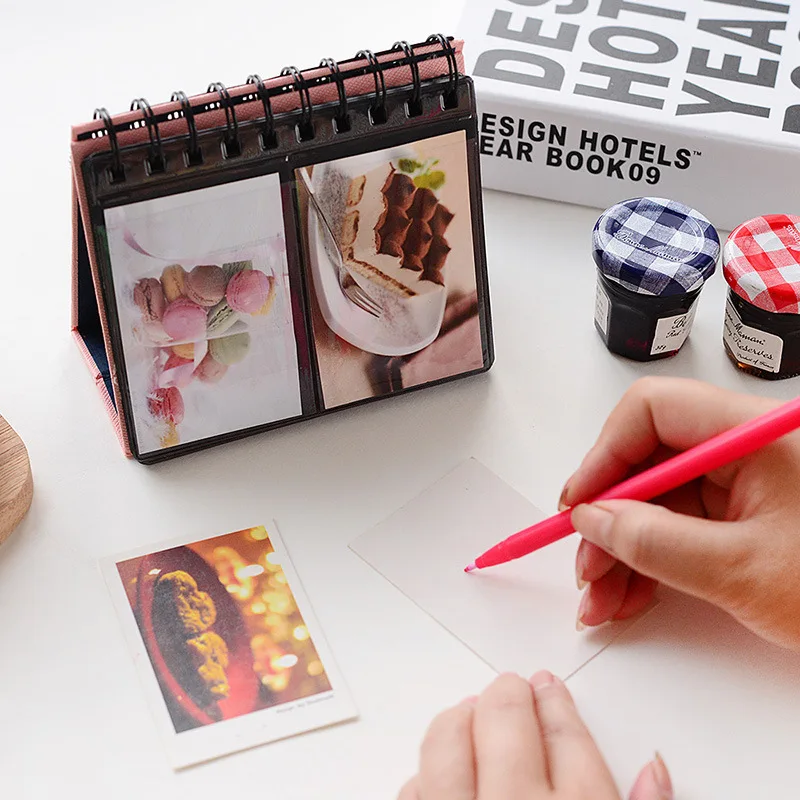 

64 Pockets Book Album for Fujifilm Instax instant Mini 11 9 8 7s 70 25 50s 90 Mini Films 3/4 inch Photo paper