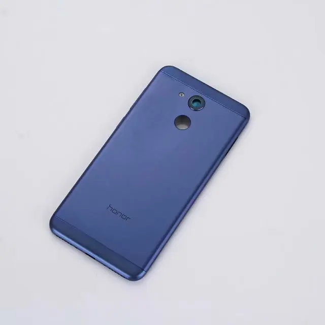 Чехол на заднюю крышку для Huawei Honor 6C Pro/Honor V9 Play металлическая задняя дверь ремонт батарея чехол+ кнопки камеры стекло