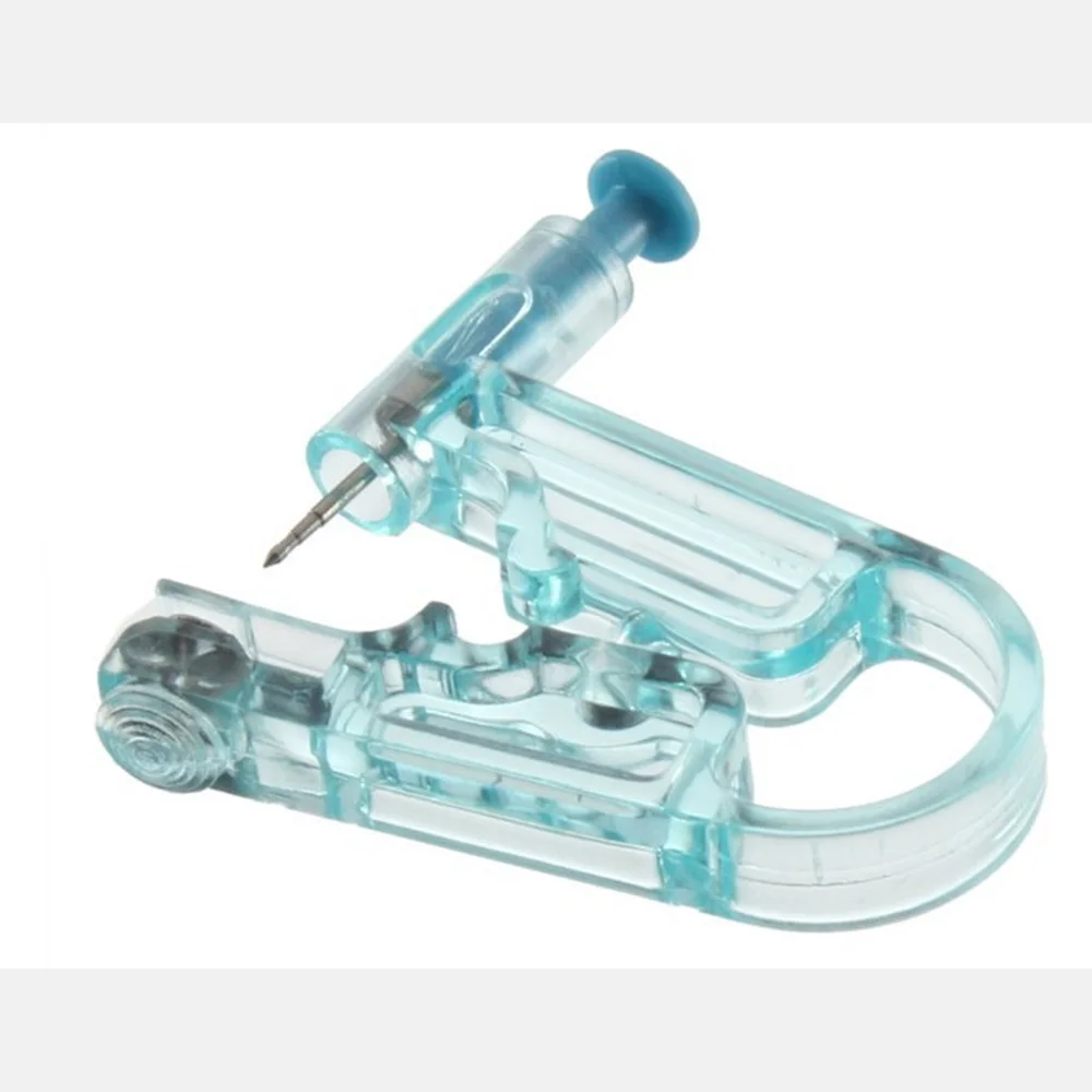 1 комплект безопасный Комплект Для Пирсинга Ушей без боли одноразовый стерильный