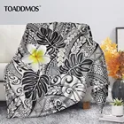 TOADDMOS полинезийская Плюмерия принт мягкое Флисовое одеяло комфортная кровать тонкий стеганное одеяло для дивана, чтобы вздремнуть в офисе и теплое одеяло для взрослых и детей цветной Манта