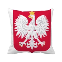 poland europe national emblem throw pillow square cover