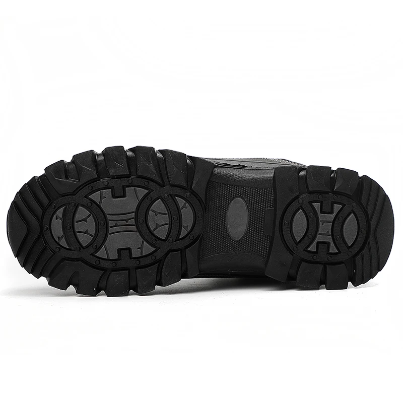 Зимние ботинки с мехом для мужчин мужские водонепроницаемые кожаные кроссовки