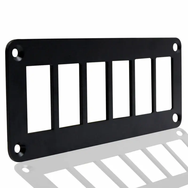 Запчасти кулисный переключатель панель замена 6 клавиш лодка Морской Металл